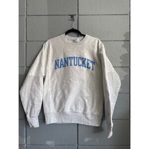Champion Reverse Weave Nantucket Crewneck Sweatshirt size Small